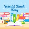 Flat Design World Book Day – Book & Reading Vector Graphics